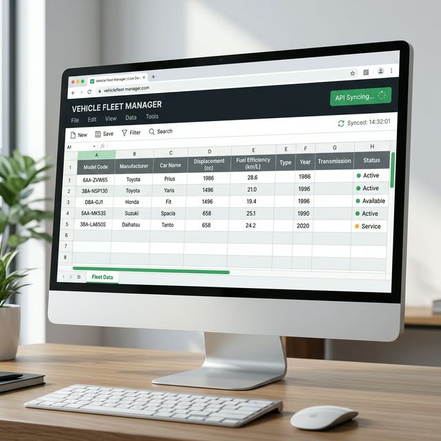 Excel API連携イメージ